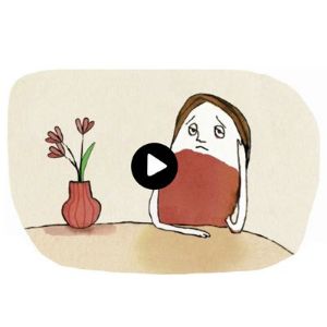 Illustrator Pia Olsen har lavet en fin lille tegnfilm, og flere er på vej.